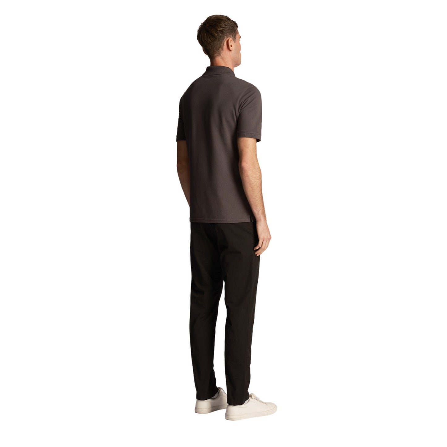 Jet Black - Back - Lyle & Scott Mens Anfield Chinos