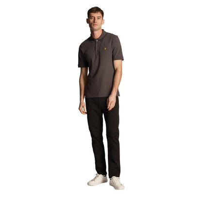 Jet Black - Side - Lyle & Scott Mens Anfield Chinos