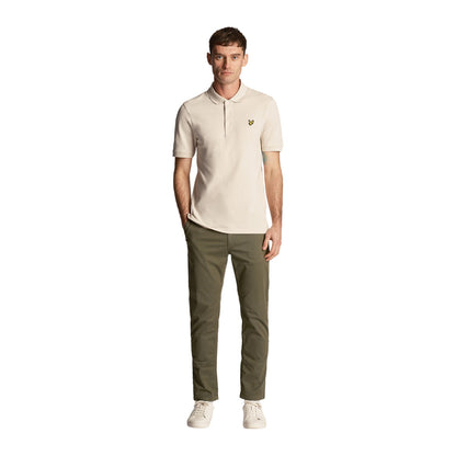 Green - Front - Lyle & Scott Mens Anfield Chinos