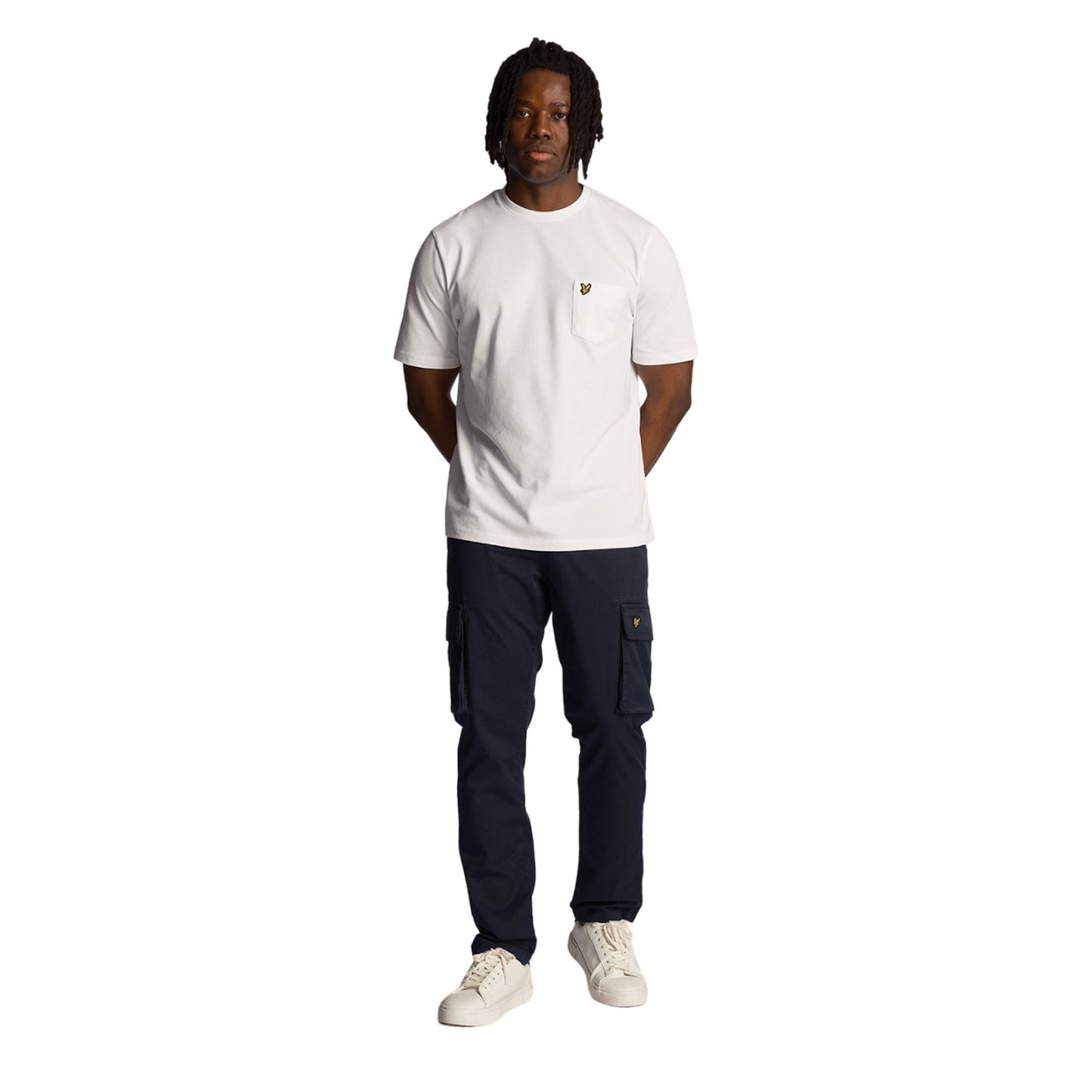 Dark Navy - Lifestyle - Lyle & Scott Mens Main Road Cargo Trousers