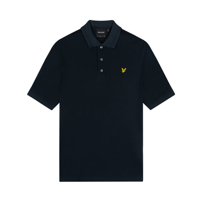 Dark Navy - Front - Lyle & Scott Mens Rally Tipped Polo Shirt