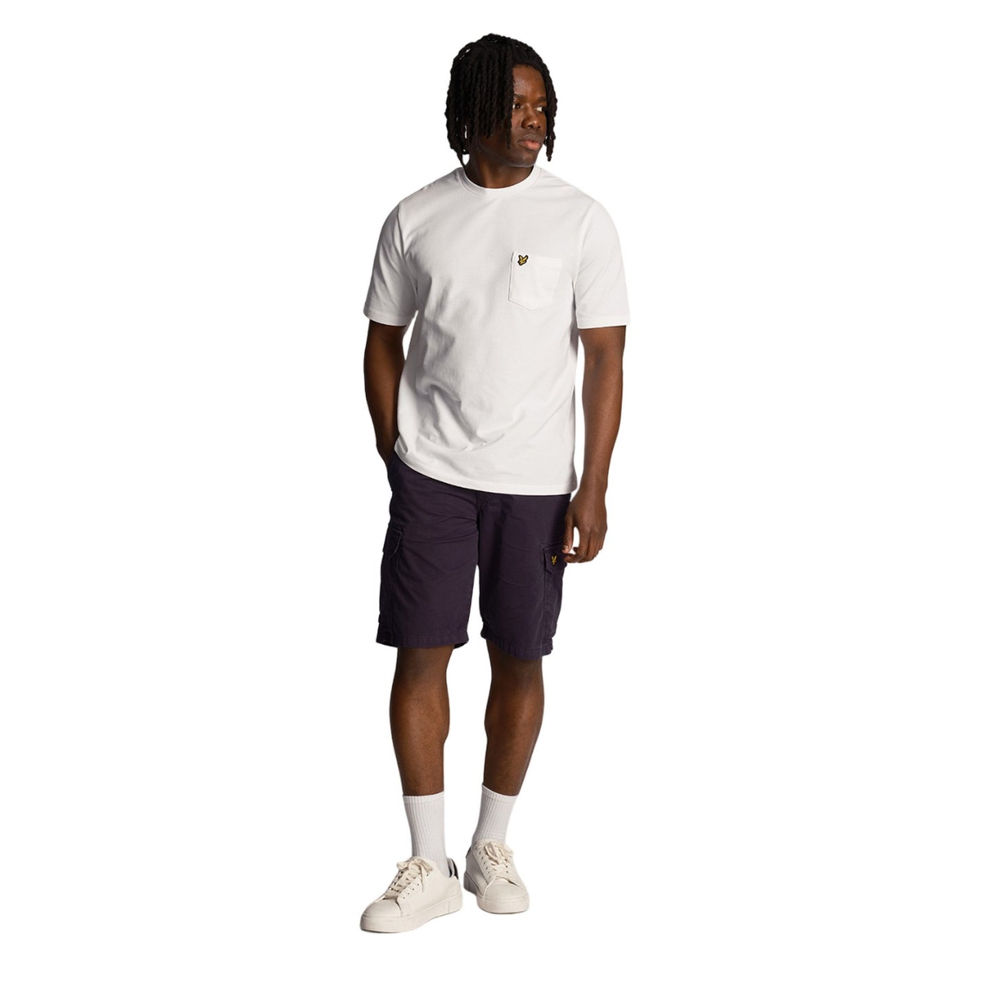Dark Navy - Lifestyle - Lyle & Scott Mens Wembley Cargo Shorts