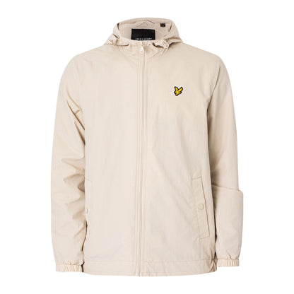 Cove - Front - Lyle & Scott Mens Hooded Full Zip Jacket