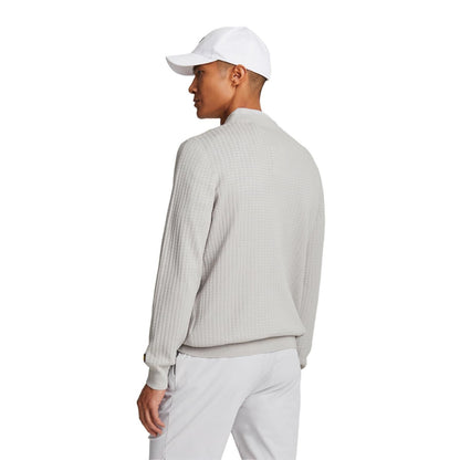 Pebble - Back - Lyle & Scott Mens Grid Pullover