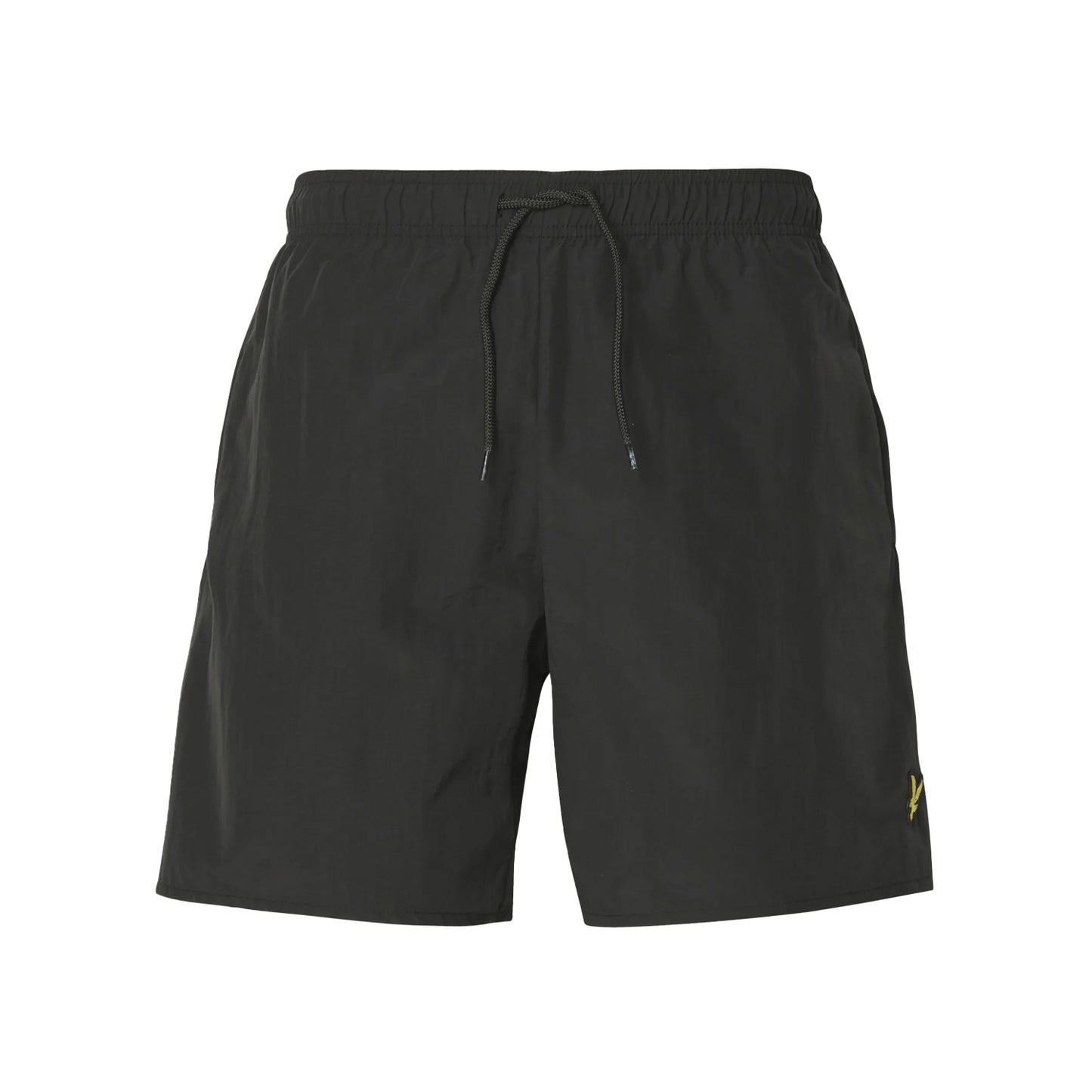 Jet Black - Front - Lyle & Scott Mens Plain Swim Shorts