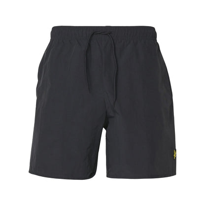 Dark Navy - Front - Lyle & Scott Mens Plain Swim Shorts
