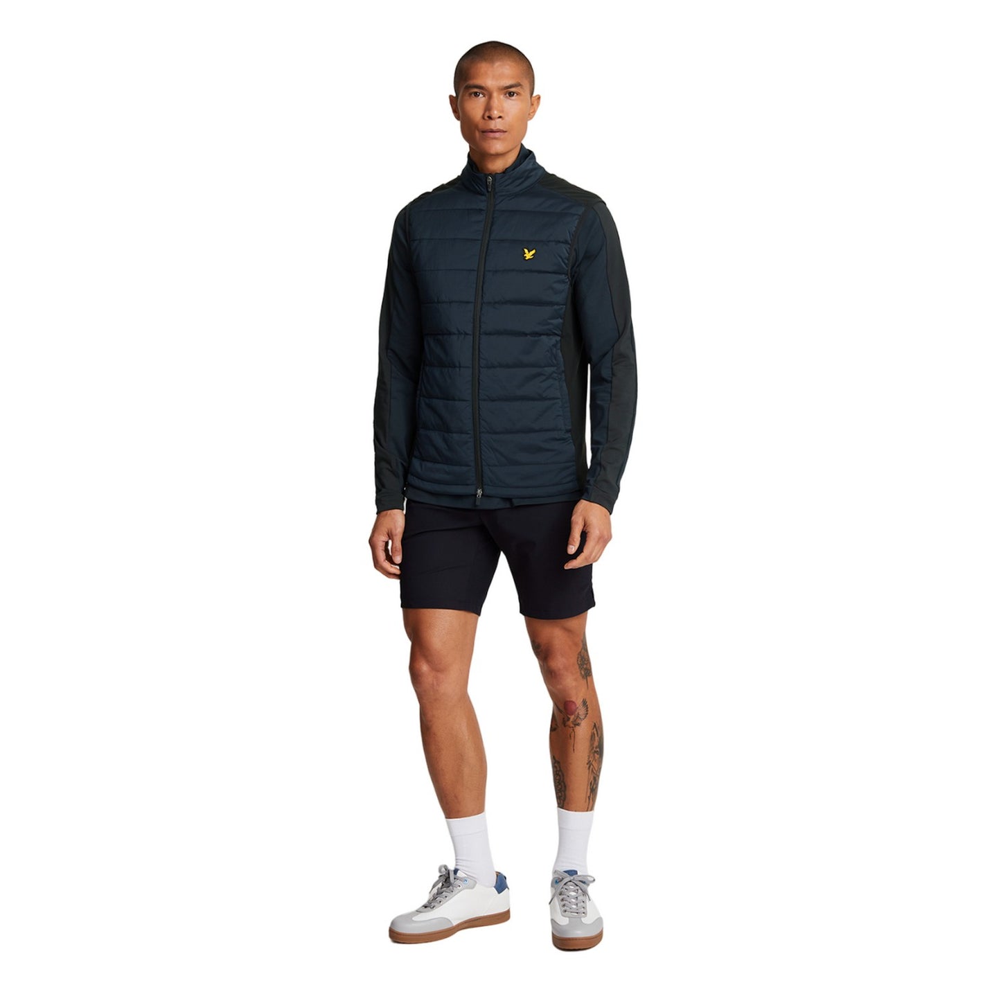 Dark Navy - Lifestyle - Lyle & Scott Mens Wadded Golf Gilet