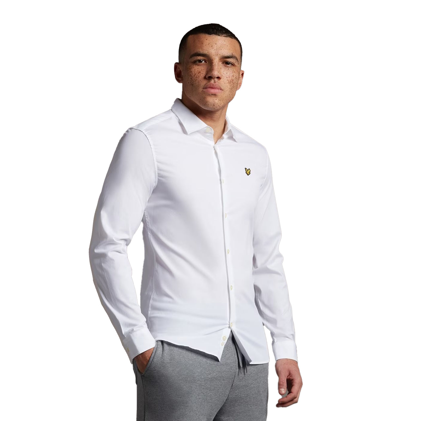 Canvas - Back - Lyle & Scott Mens Interlock Shirt