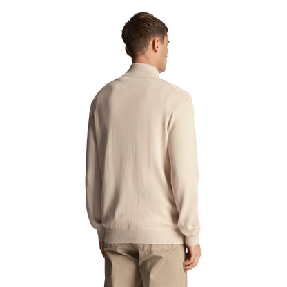 Cove - Back - Lyle & Scott Mens Quarter Zip Jumper
