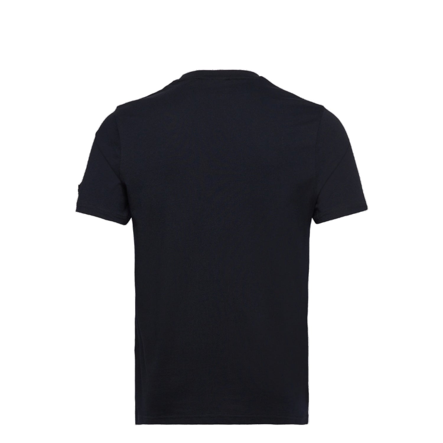 Dark Navy - Back - Lyle & Scott Mens 1874 Printed Regular T-Shirt