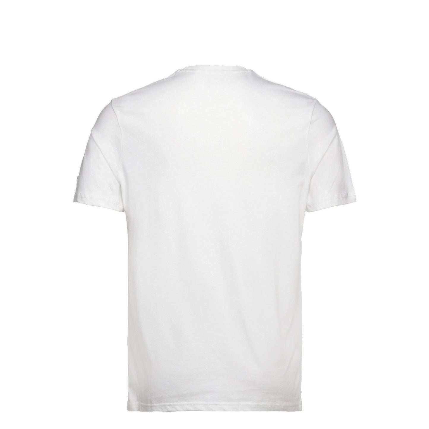 White - Back - Lyle & Scott Mens 1874 Printed Regular T-Shirt