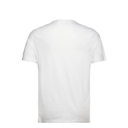 White - Back - Lyle & Scott Mens 1874 Printed Regular T-Shirt