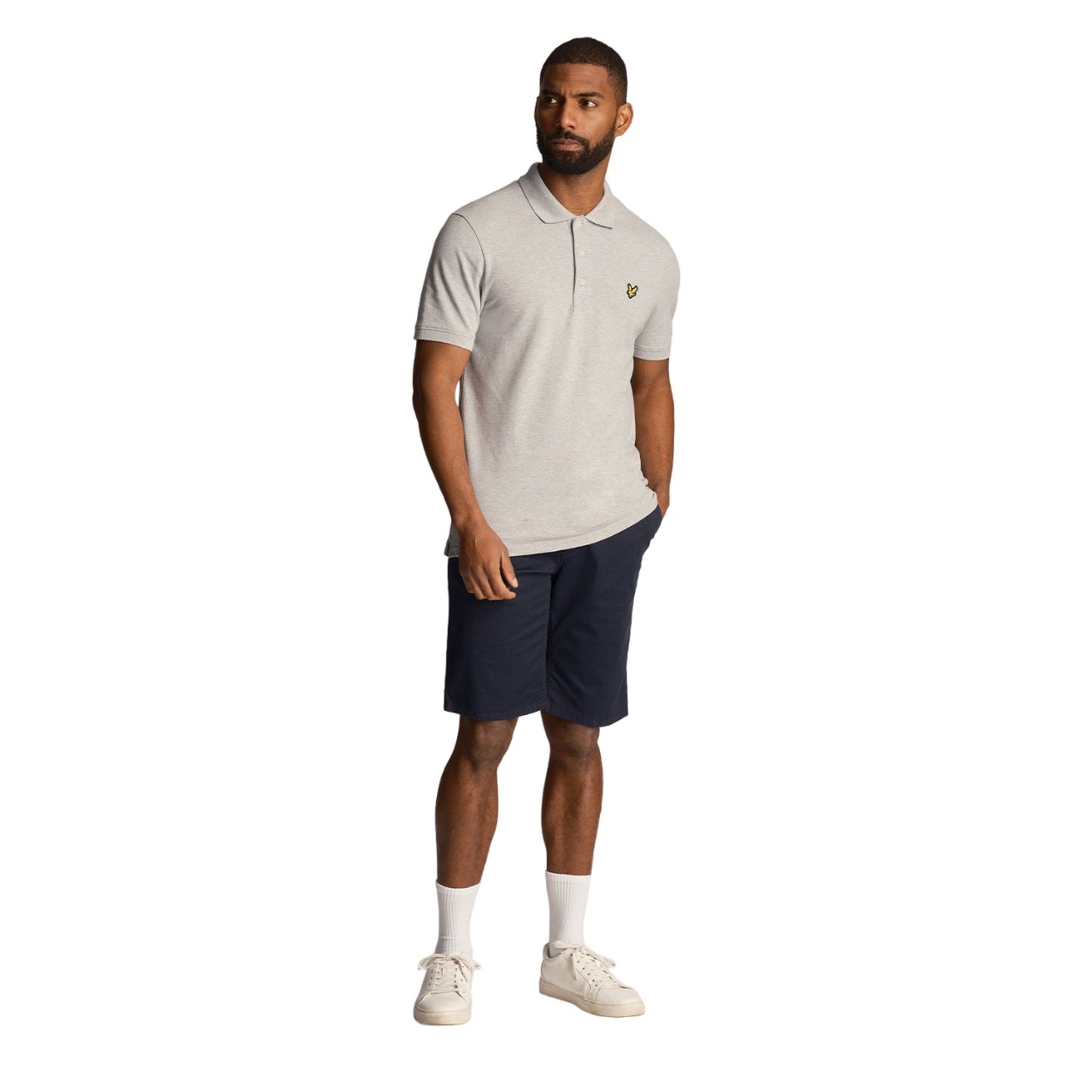 Dark Navy - Side - Lyle & Scott Mens Anfield Shorts