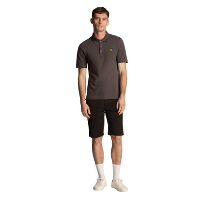 Jet Black - Side - Lyle & Scott Mens Anfield Shorts