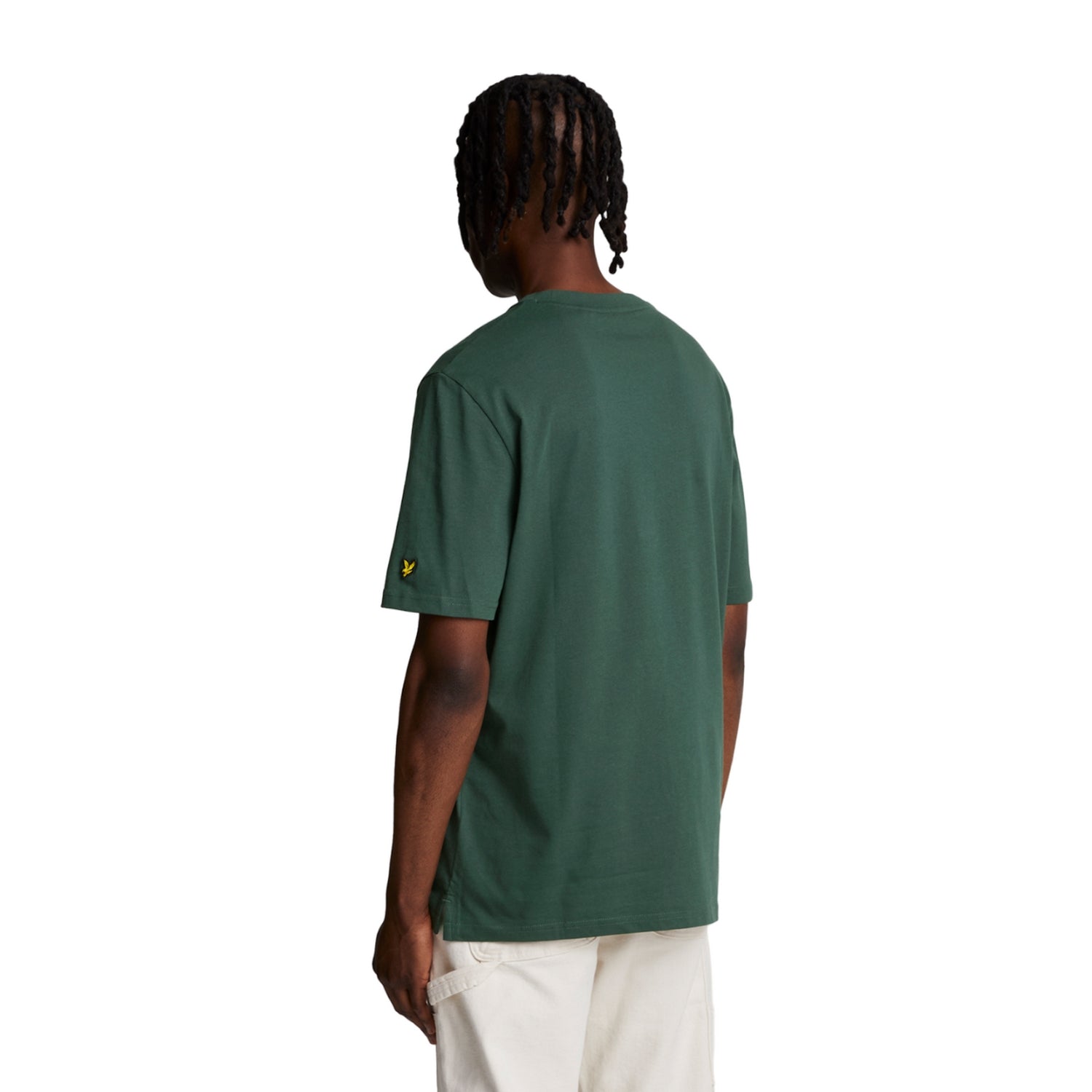 Argyle Teal - Back - Lyle & Scott Mens A Guide To Scotland Graphic Print T-Shirt