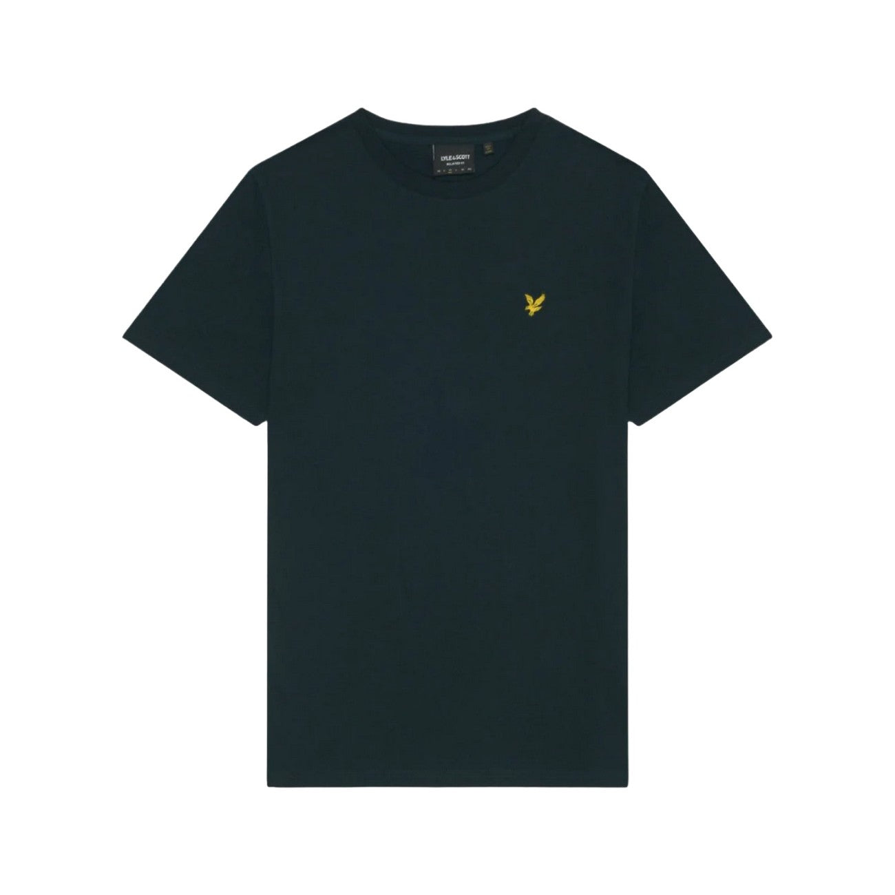 Dark Navy - Front - Lyle & Scott Mens Tartan Heritage Graphic Print T-Shirt
