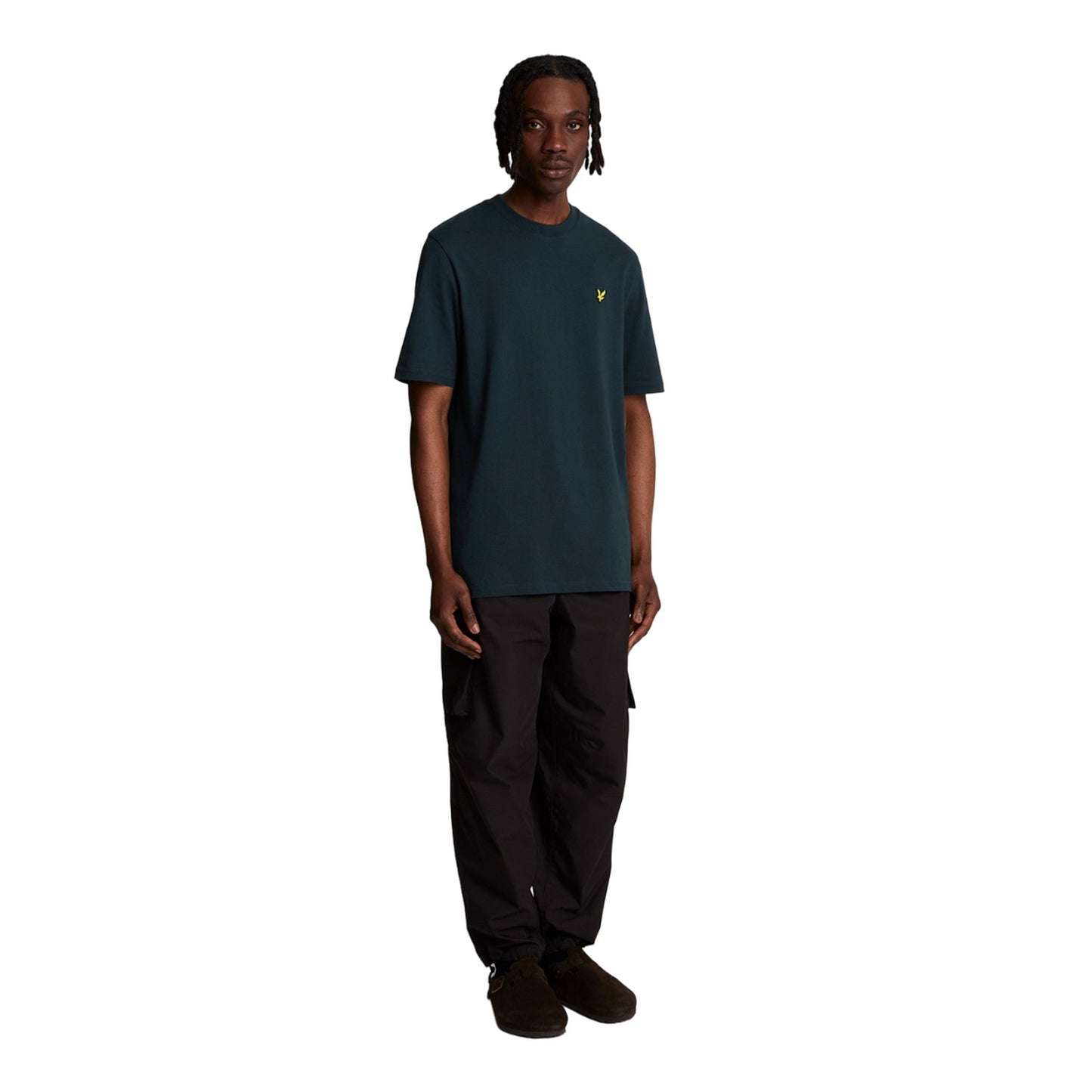 Dark Navy - Lifestyle - Lyle & Scott Mens Tartan Heritage Graphic Print T-Shirt