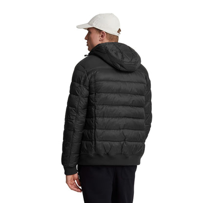 Jet Black - Side - Lyle & Scott Mens Wadded Jacket