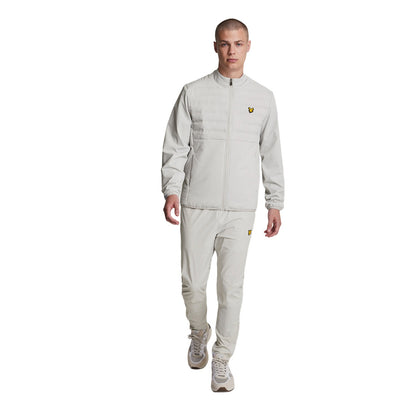 Pebble - Side - Lyle & Scott Mens 4 Way Stretch Logo Sports Tracksuit Bottoms