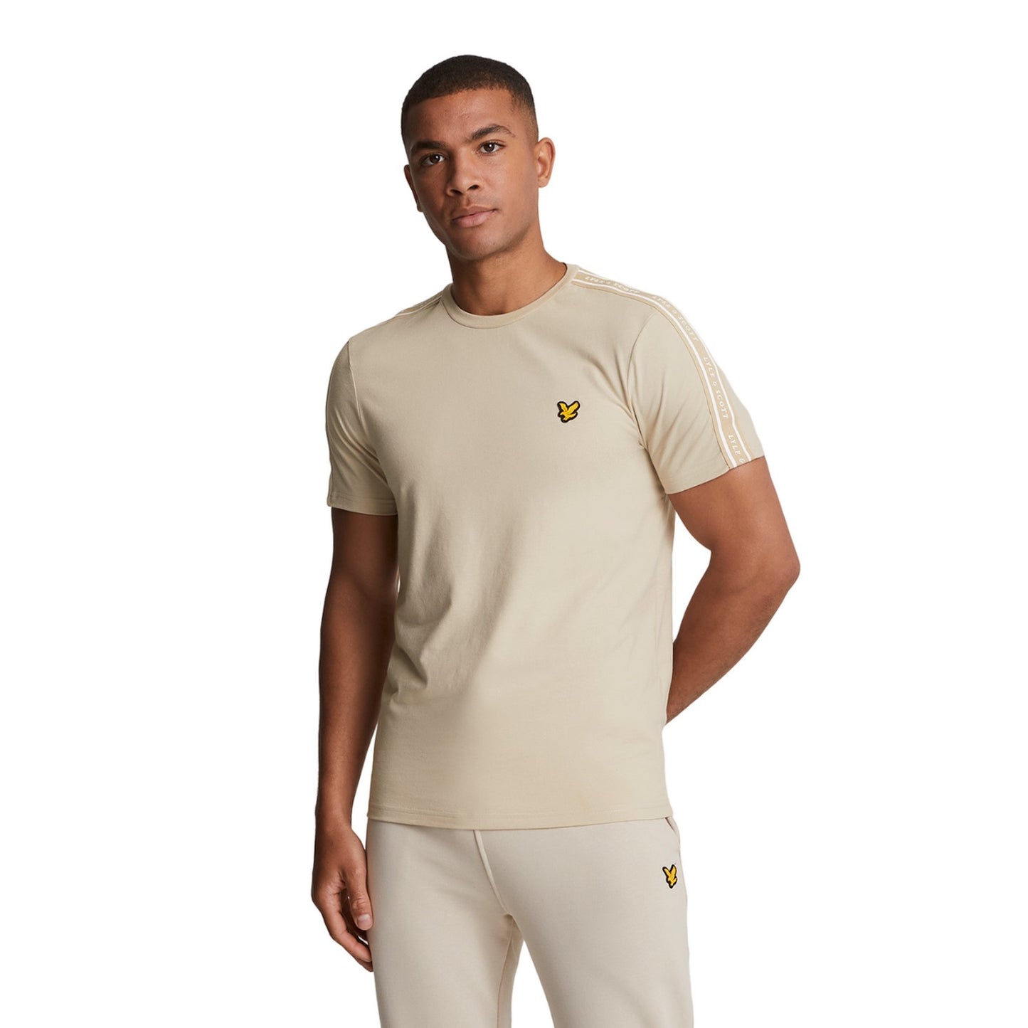 Viaduct - Front - Lyle & Scott Mens Tape Sports T-Shirt