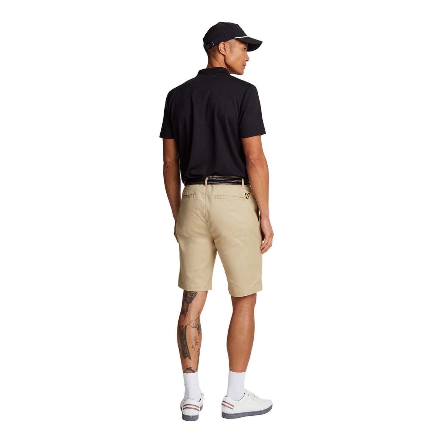 Safari - Back - Lyle & Scott Mens Chino Stretch Golf Shorts