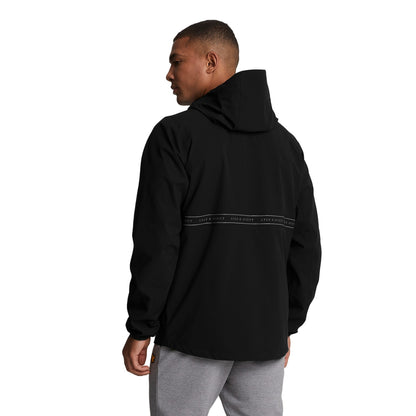 Jet Black - Back - Lyle & Scott Mens Energy Tape Jacket