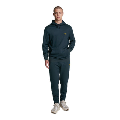 Dark Navy - Lifestyle - Lyle & Scott Mens Fly Fleece Sports Hoodie