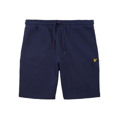 Navy - Front - Lyle & Scott Mens Plus Sweat Shorts