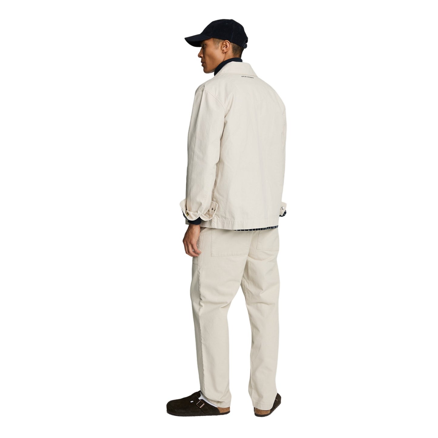 Cove - Back - Lyle & Scott Mens Fatigue Tapered Trousers