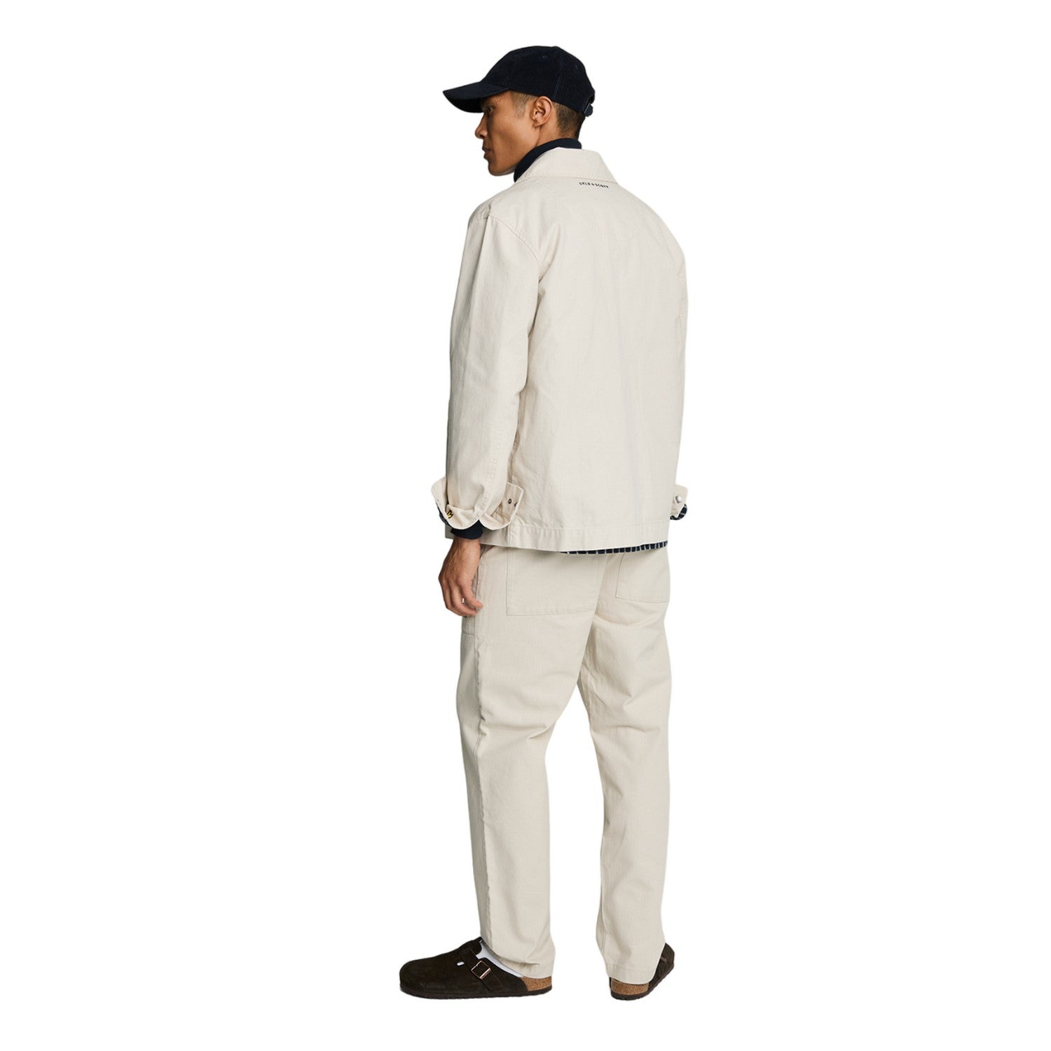 Cove - Back - Lyle & Scott Mens Fatigue Tapered Trousers