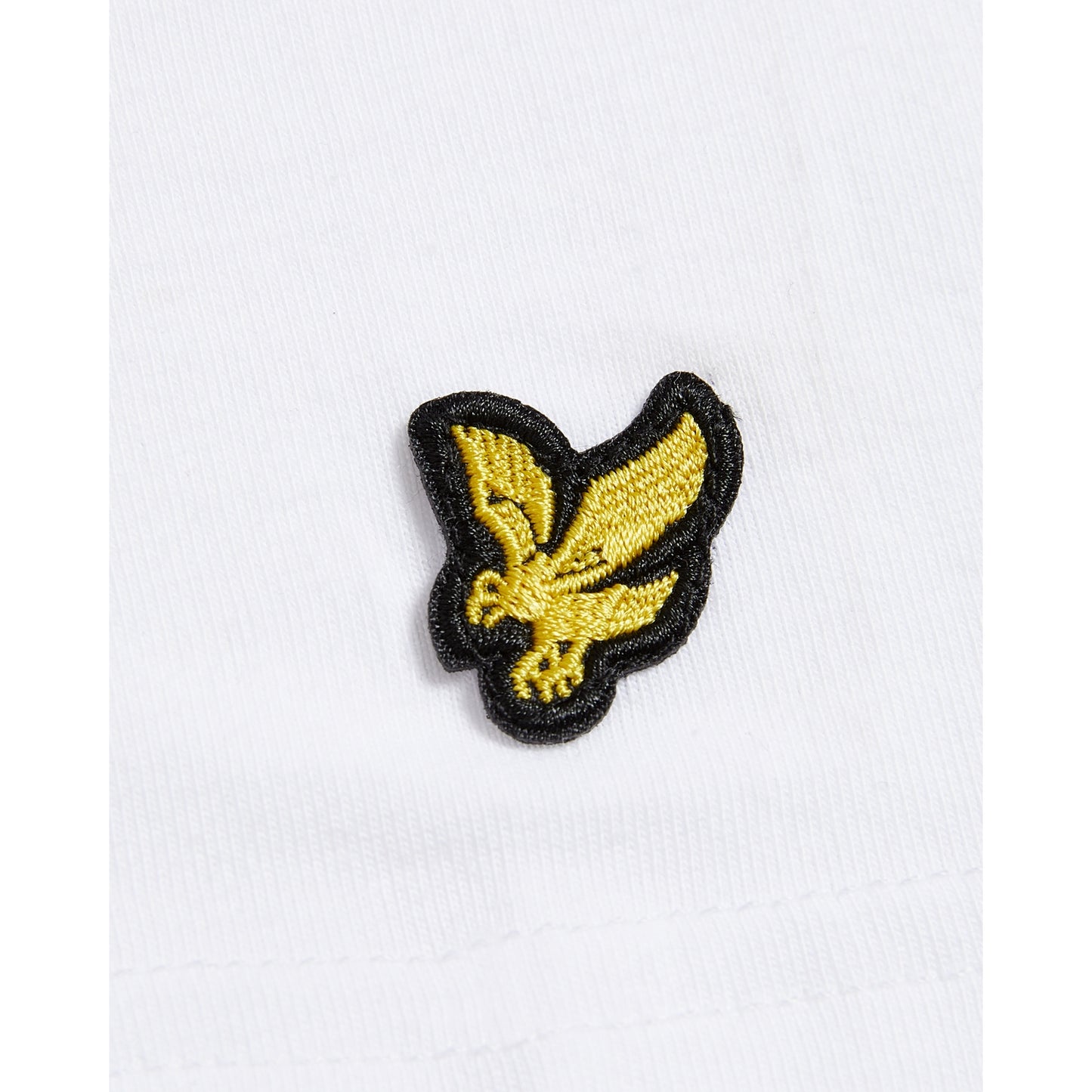 White-Charcoal Marl-Peacoat - Back - Lyle & Scott Mens Basic T-Shirt (Pack of 3)