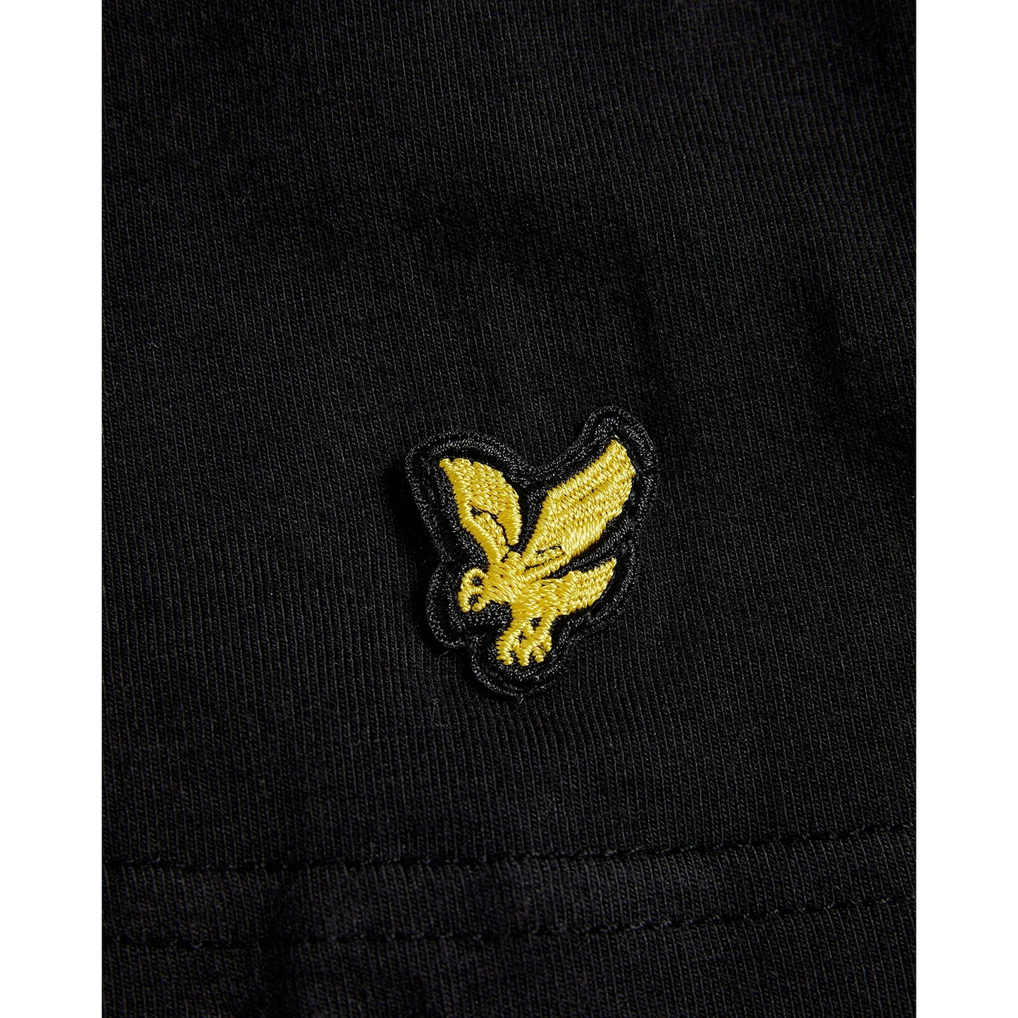Jet Black - Back - Lyle & Scott Mens Basic T-Shirt (Pack of 3)