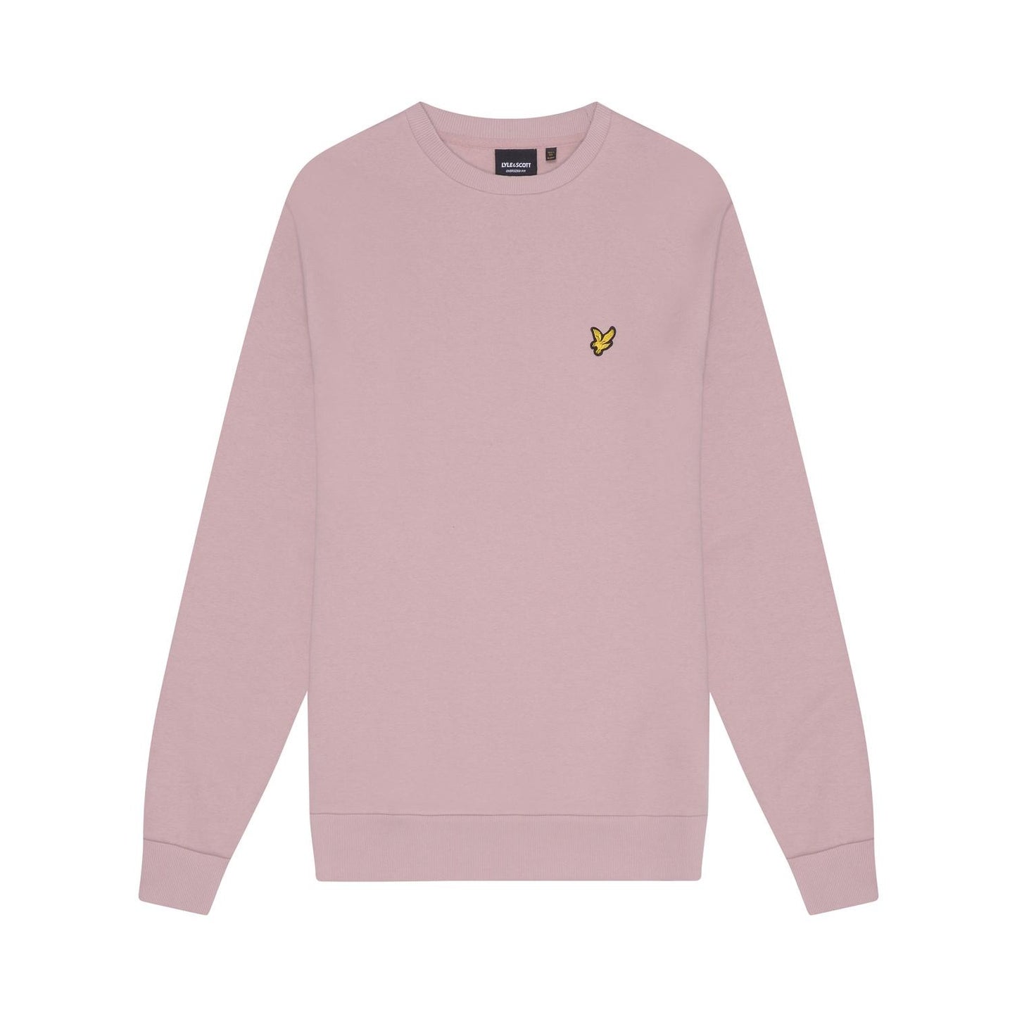 Field Thistle - Front - Lyle & Scott Mens Crew Neck Oversized Sweatshirt
