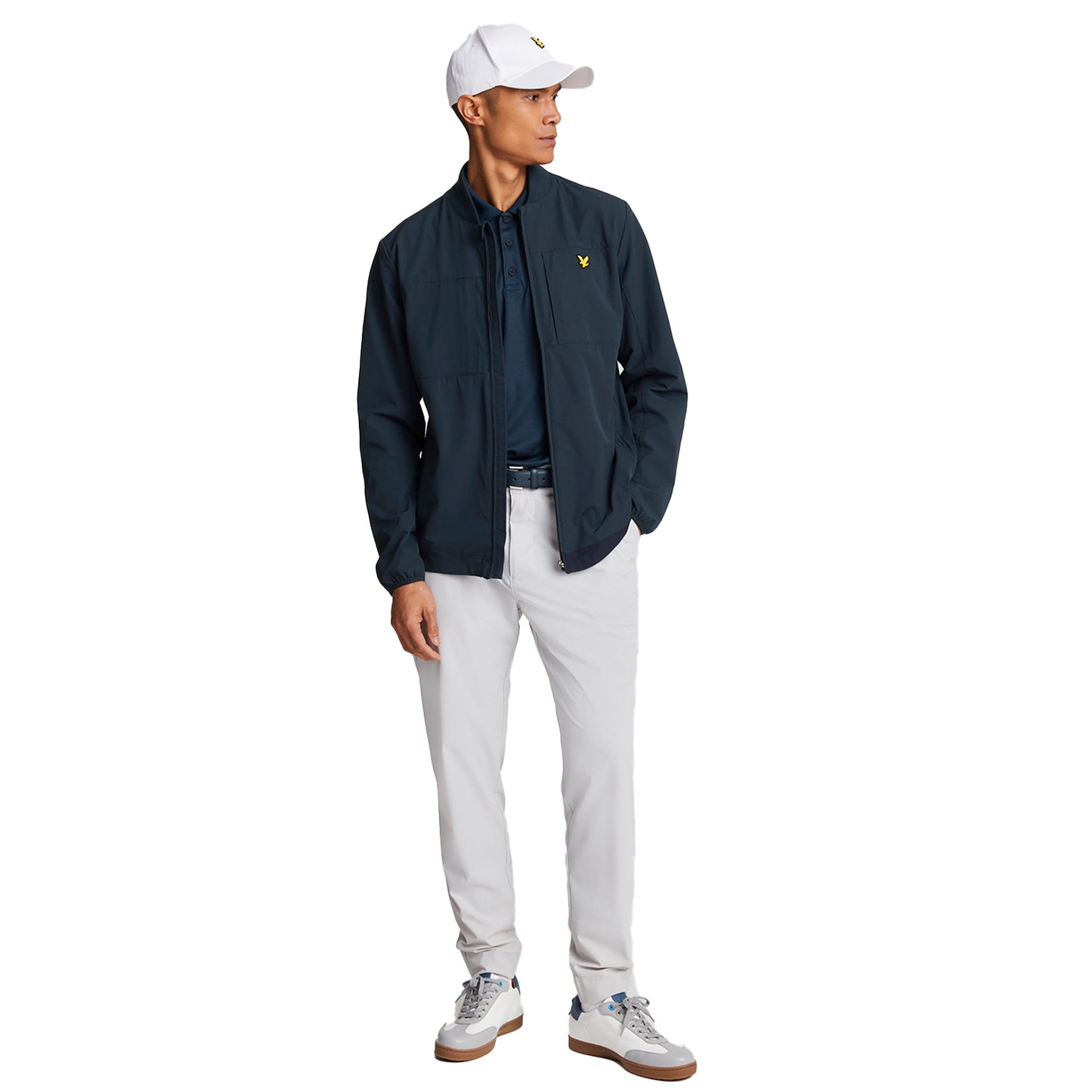 Dark Navy - Lifestyle - Lyle & Scott Mens Tech Golf Jacket