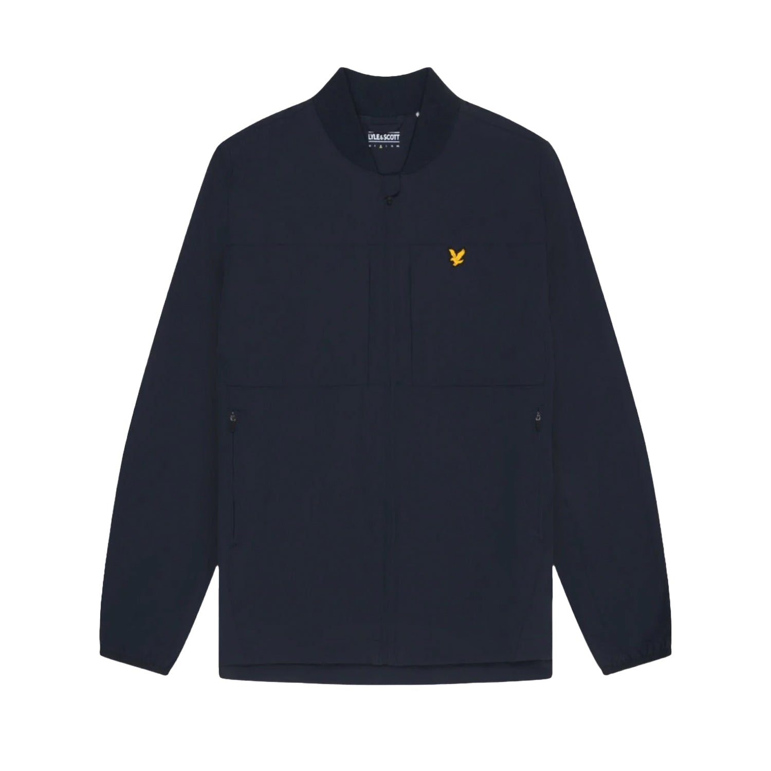 Dark Navy - Front - Lyle & Scott Mens Tech Golf Jacket