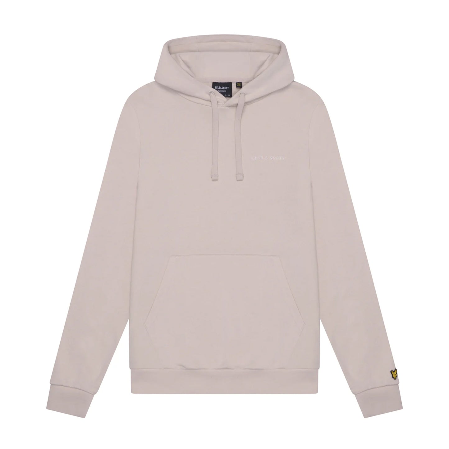 Cove - Front - Lyle & Scott Mens Embroidered Loop Back Hoodie
