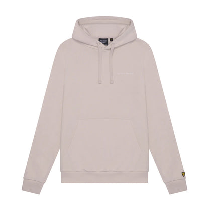 Cove - Front - Lyle & Scott Mens Embroidered Loop Back Hoodie