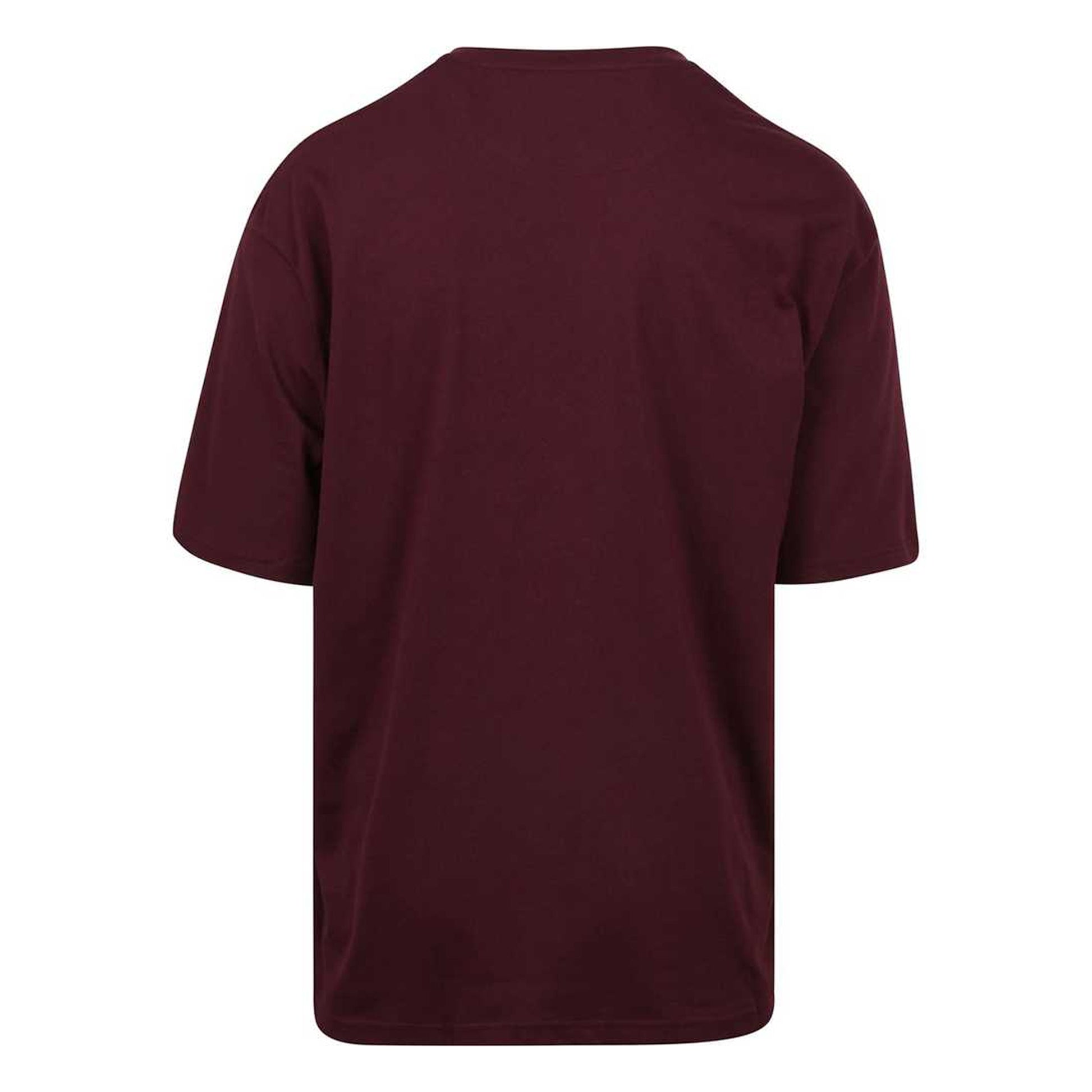 Burgundy - Back - Lyle & Scott Mens Plain Plus T-Shirt