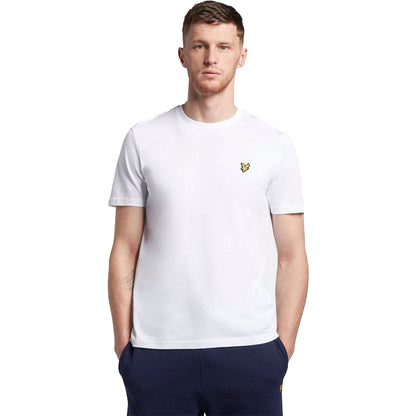 White - Lifestyle - Lyle & Scott Mens Plain Plus T-Shirt