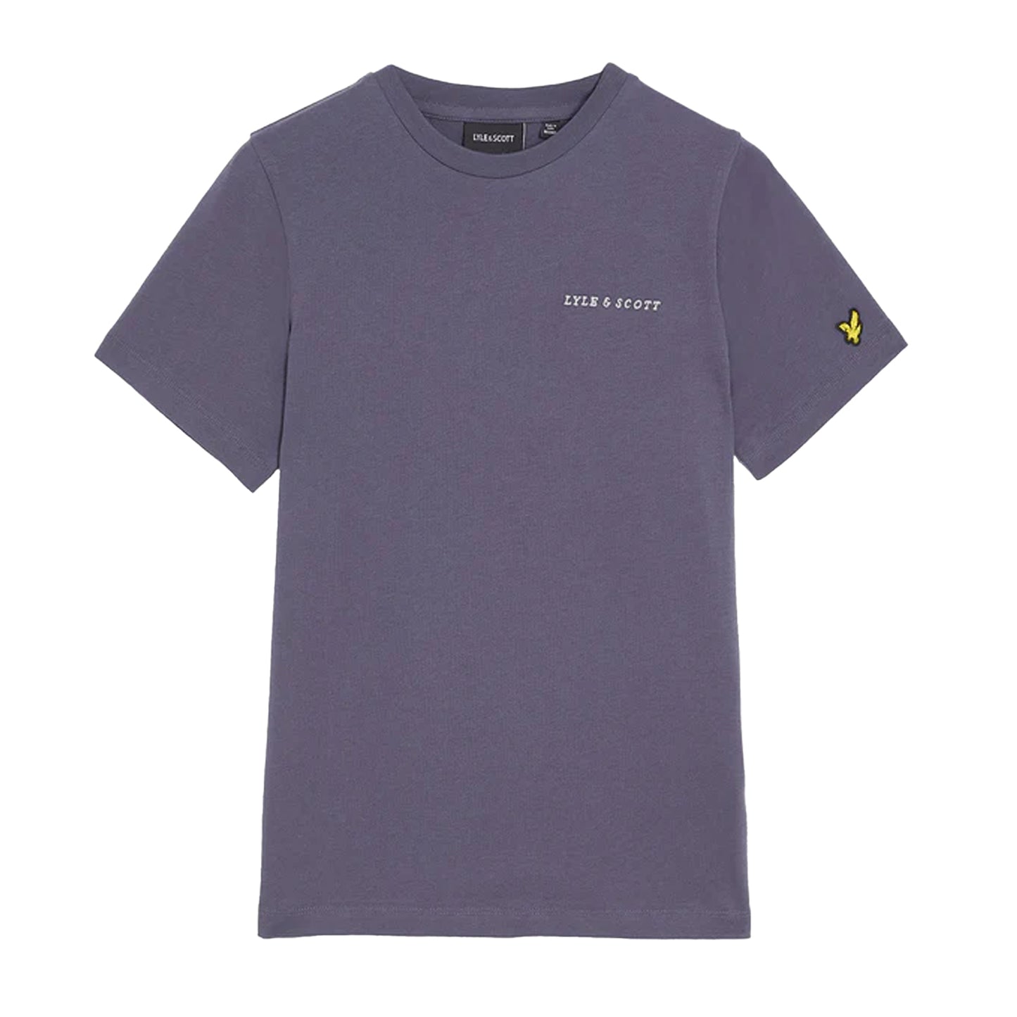 Graystone - Front - Lyle & Scott Boys Script Logo T-Shirt
