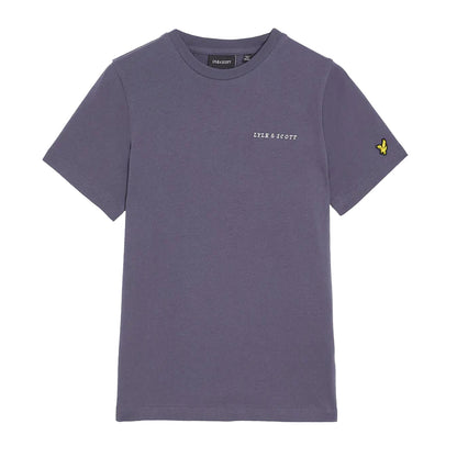Graystone - Front - Lyle & Scott Boys Script Logo T-Shirt