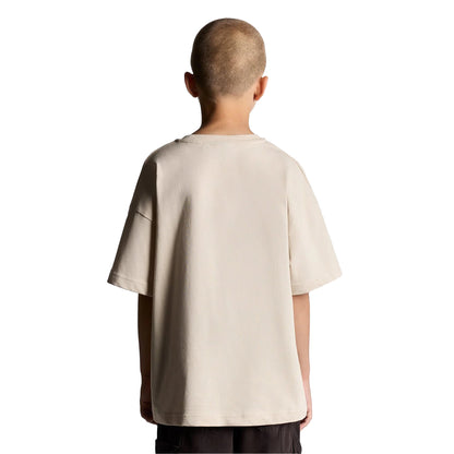 Putty - Back - Lyle & Scott Boys Heavyweight T-Shirt