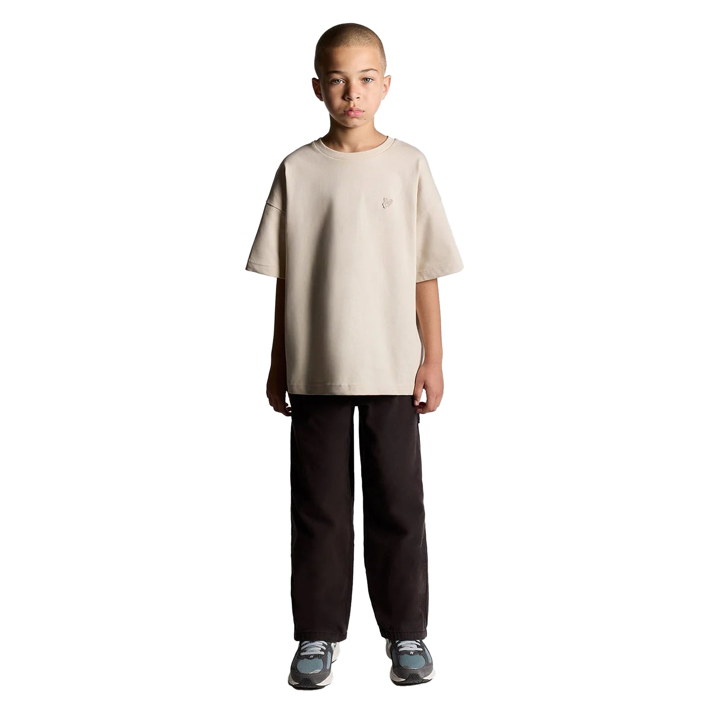 Putty - Side - Lyle & Scott Boys Heavyweight T-Shirt