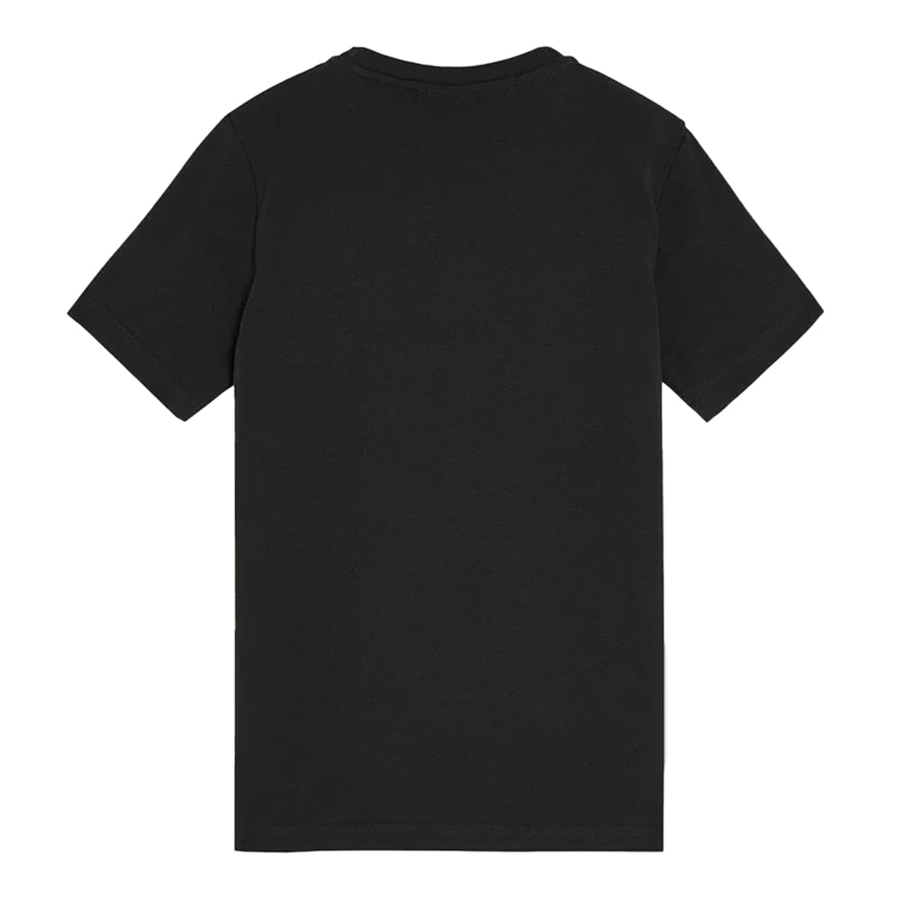 Jet Black - Back - Lyle & Scott Boys Eagle Embossed T-Shirt