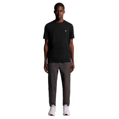 Jet Black - Lifestyle - Lyle & Scott Mens Geometric Globe Graphic T-Shirt