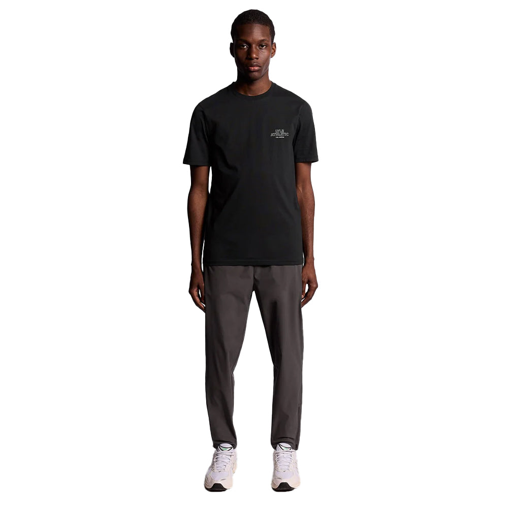 Jet Black - Lifestyle - Lyle & Scott Mens Athletic T-Shirt