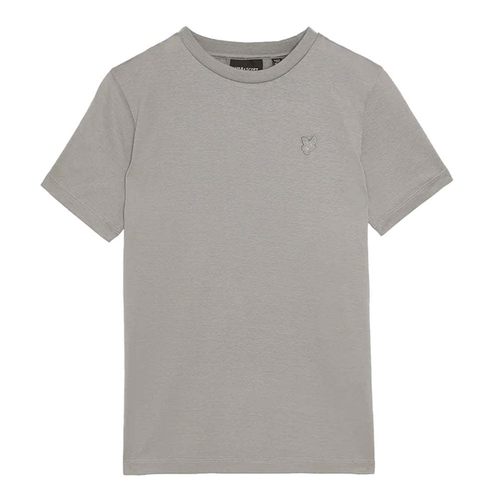 Sharkskin - Front - Lyle & Scott Boys Tonal Logo T-Shirt