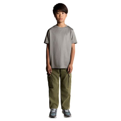 Sharkskin - Lifestyle - Lyle & Scott Boys Tonal Logo T-Shirt