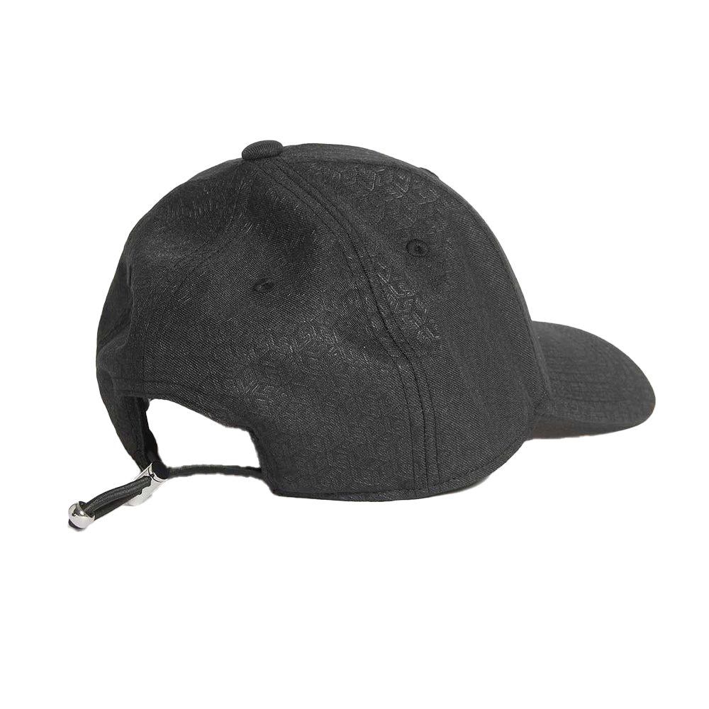 Jet Black - Back - Lyle & Scott Monogram Embossed Baseball Cap