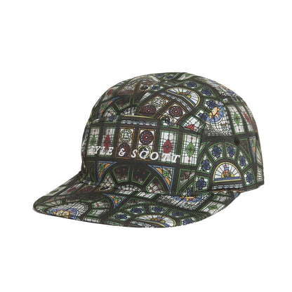Dark Navy - Side - Lyle & Scott Stained Glass Baseball Cap